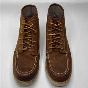 Eastland Men’s Size 11.5 D Loomis Brown/Tan Leather 6” Lace Up Work Boot